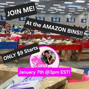 I'm At The AMAZON BINS in ATLANTA!! Only $9 Starts!